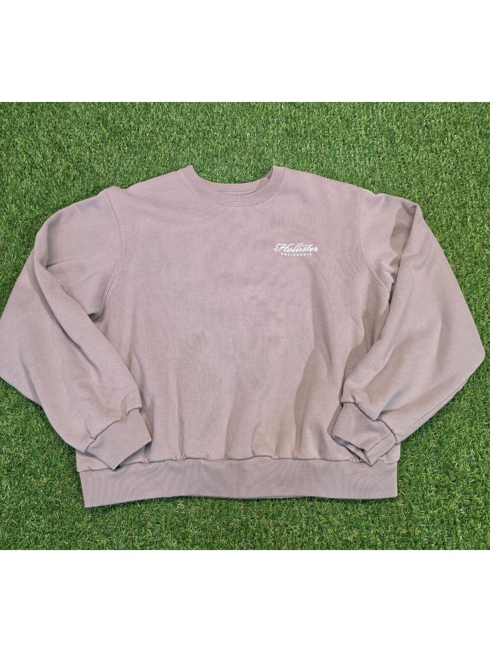 Hollister California Small Brown Crewneck Sweatshirt